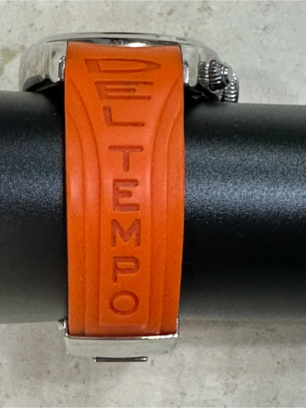 OFFICINA DEL TEMPO Orange Strap Chronograph Sport Wristwatch🌸